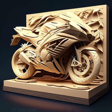 3D модель Suzuki GSX 600 F (STL)